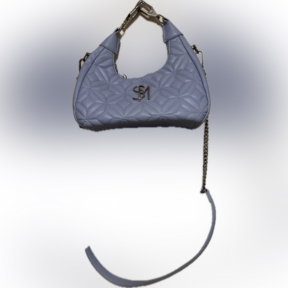 Light Blue Quilted Steve Madden Bag - Picture 2 of 6